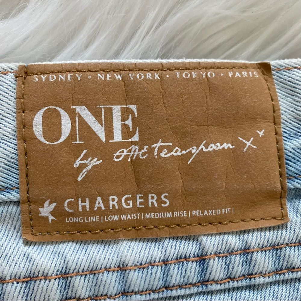 One Teaspoon Diamonds Chargers denim short 26 - Picture 11 of 12